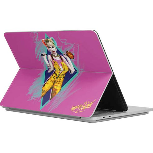 DC Comics Harley Quinn Movie Character Poster Surface Laptop Studio Skin